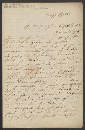 Brief an Friedrich Wilhelm Jähns : 08.09.1864