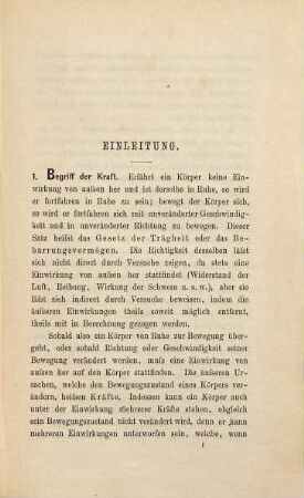 Lehrbuch der Statik fester Körper