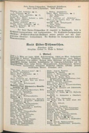 Kreis Süder-Dithmarschen.