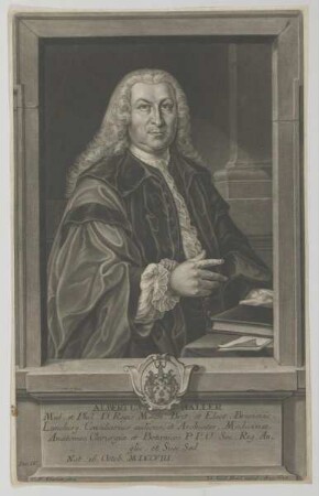 Bildnis des Albertus Haller