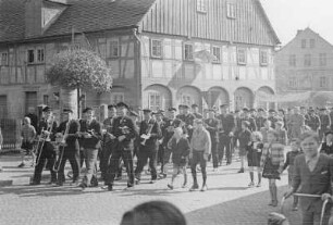 Demontration am 1.Mai 1958