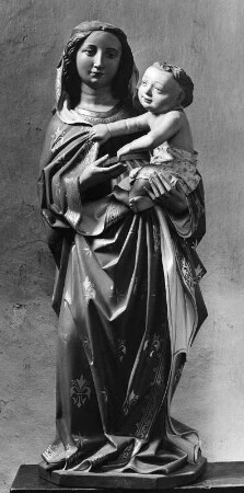 Madonna : Madonna (um 1480/1490). Sankt Marein bei Knittelfeld, Kirche