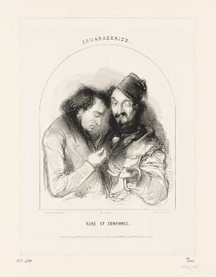 List und Vertrauen, aus: "La Caricature"