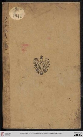 Catalogue d'une exposition de peintures : Mai-Octobre 1909, Vienne