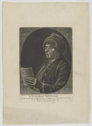 Bildnis des Beniamin Fraencklin