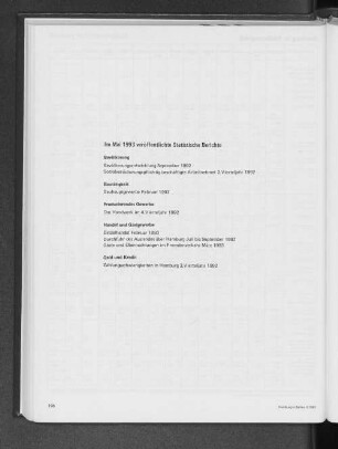 Im Mai 1993 veröffentlichte Statistische Berichte
