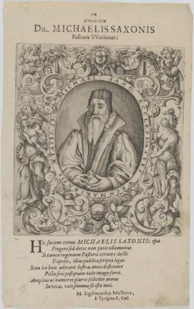Bildnis des Michaelis Saxonis