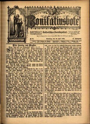 Ausgabe vom Sonntag, den 29. Juli 1894.