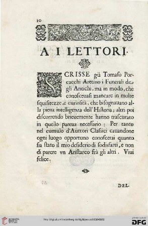 Ai Lettori