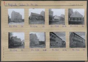 Straßenansichten. Berlin, Treptow, OT Altglienicke, Rudower Straße 54-66