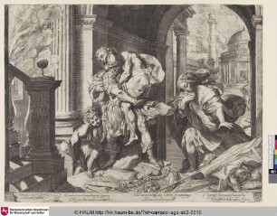 [Enée sauvant Anchise; Aeneas flieht mit seiner Familie aus Troja]