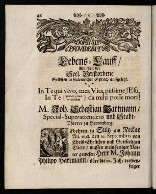 40-56, Lebens-Lauff.