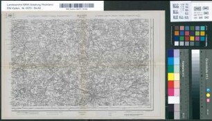Karte von Frankreich 1:80.000. Gruppe II: Blois 108 D. [Kartographische Abtheilung der Königl. Preuss. Landes-Aufnahme]
