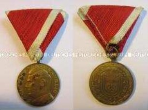Tapferkeitsmedaille in Gold, Unabhängier Staat Kroatien