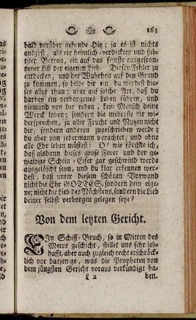 Von dem letzten Gericht.