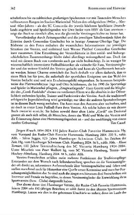 150 Jahre Ruder-Club Favorite Hammonia, 1854 - 2004, Jürgen Krusch, hrsg. vom Vorstand des Ruder-Club Favorite Hammonia : Hamburg, 2004