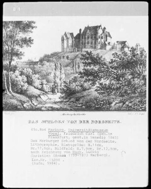 Marburg, ehemaliges Landgrafenschloss