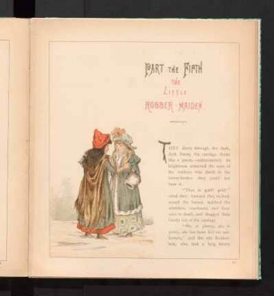 Part The Fifth. The Little Robber-Maiden.