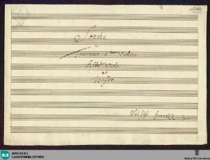 Sonatas - Mus. Hs. 231 : fl, a-vla, vlc; F; GroT 3842-F