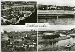 Seußlitz. Blick auf Seußlitz