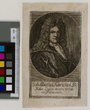 [Bildnis von Johann Albert Fabricius]
