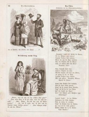"Die Enttäuschung" "Erfahrung macht klug" "Am Ohio (Geschrieben vor der Sklavenhalterrebellion)"