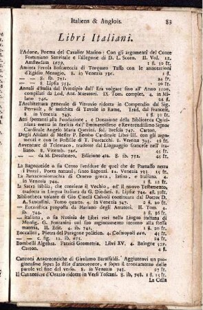 Libri Italiani.