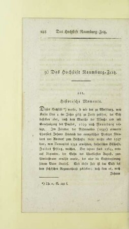 9) Das Hochstift Naumburg-Zeitz