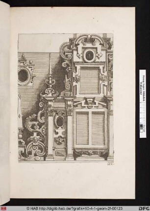 [Fenster mit Aufsatz. Band III.]