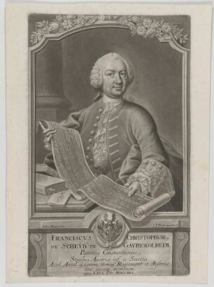 Bildnis des Franciscvs Christophorus de Scheyb