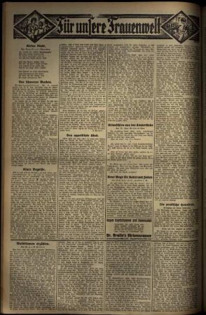 Zweite Ausgabe vom Freitag, den 08. August 1930.