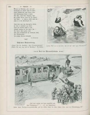 "Schlechte Behandlung" "Auf der Secundärbahn"