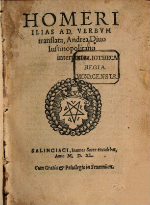 Homeri Ilias