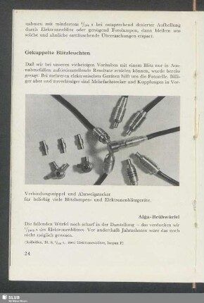 Gekuppelte Blitzleuchten