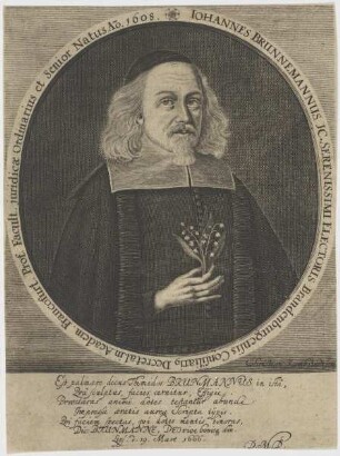 Bildnis des Iohannes Brunnemannus