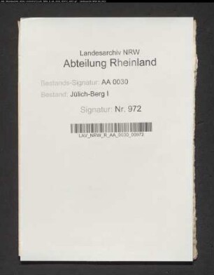 SCHWARZENBROICH, Kreuzherren