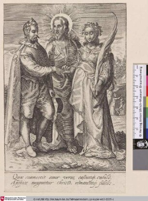 [Heirat, der geistlichen Liebe wegen; Marriage for Spiritual Love]