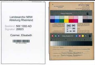 Entnazifizierung Elisabeth Czerner, geb. 12.05.1912 (Stenotyp.)