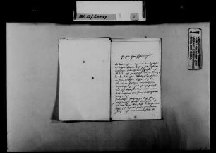 Schreiben von N.N. Nieser, Mannheim, an August Lamey: Übertragung der Leitung der Bibliothek Mannheims an Achilles Fischer.