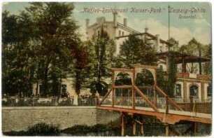 "Kaffee-Restaurant Kaiser-Park" Leipzig-Gohlis : Rosental