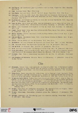 Glas (Nr. 217-278)