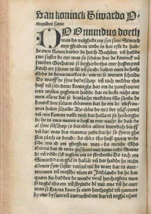 van koninck Siwardo Omundes sone