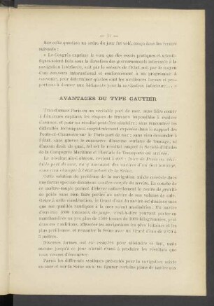 Avantages Du Type Gautier