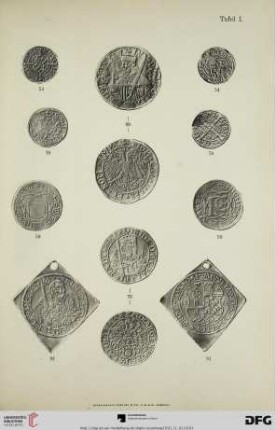 Tafel I-XI