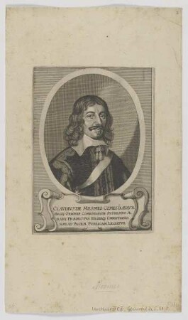 Bildnis des Clavdivs de Mesmes d'Auavx