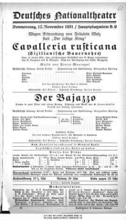Der Bajazzo