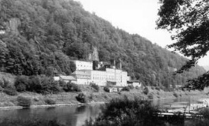 Reinhardtsdorf-Schöna-Schöna. Schiebemühle bei Schöna