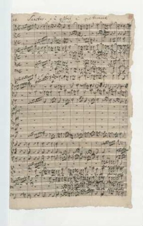 Sanctus; Coro, orch; G-Dur; BWV 240