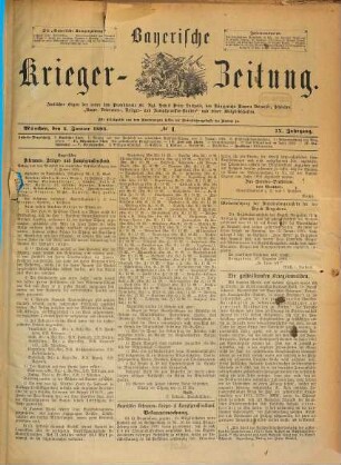 Bayerische Krieger-Zeitung. 9. 1893