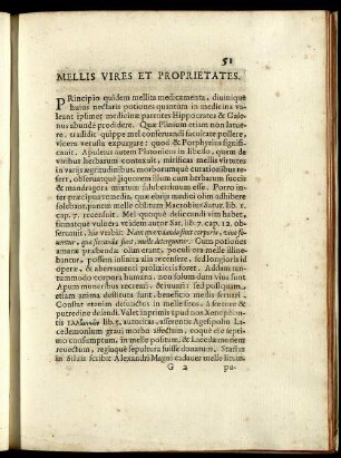 Mellis Vires Et Proprietates.